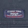 画像3: 90's Polo Ralph Lauren 2タック チノトラウザー "ANDREW PANT / NAVY / W32 L30" (3)