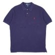 画像1: 90's Polo Ralph Lauren ポロシャツ "NAVY" (1)