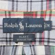 画像2: 90's Polo Ralph Lauren S/S ボタンダウンシャツ "BLAKE / BLUE Plaid" (2)