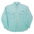 画像1: 00's Columbia PFG フィッシングシャツ “GREEN” (1)