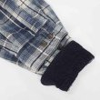 画像3: 90's ST JOHN'S BAY オンブレチェック柄 ヘビーネルシャツ "NAVY Plaid" (3)