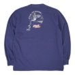 画像2: 90's Budweiser 両面プリント L/S Tシャツ "Bud ICE / MADE IN USA" (2)