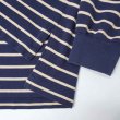 画像4: 90's Polo Ralph Lauren ボーダー柄 L/S ポロシャツ (4)