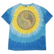 画像1: 00's LIQUID BLUE タイダイ染めTシャツ "Yin-Yang" (1)