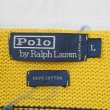 画像2: 90's Polo Ralph Lauren コットンニット ラガーシャツ (2)