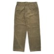 画像2: 90's Polo Ralph Lauren ノータック 太畝コーデュロイトラウザー "BROWN / PRESTON PANT" (2)