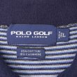 画像2: 90's Polo Ralph Lauren マルチボーダー柄 ニットポロ "POLO GOLF / COTTON×CASHMERE" (2)