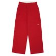 画像1: Early 00's Dickies ダブルニー ワークパンツ "RED" (1)