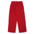 画像2: Early 00's Dickies ダブルニー ワークパンツ "RED" (2)