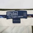 画像3: 90's Polo Ralph Lauren ノータック 太畝コーデュロイトラウザー "OLIVE / W34 L30" (3)