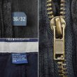 画像4: 90's Polo Ralph Lauren ノータック 太畝コーデュロイトラウザー “DARK NAVY / PHILIP PANT” (4)