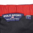 画像3: 90's POLO SPORT ナイロンショーツ "Navy" (3)