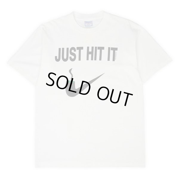 画像1: 90's "JUST HIT IT" パロディプリントTシャツ "MADE IN USA / DEADSTOCK" (1)