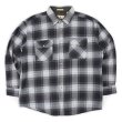 画像1: 90's NORTH WEST TERRITORY フランネルシャツ "BLACK Plaid" (1)