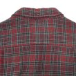 画像4: 50-60's PENDLETON 3点留め ウールボタンダウンシャツ “BLACK × RED Plaid” (4)