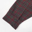 画像5: 50-60's PENDLETON 3点留め ウールボタンダウンシャツ “BLACK × RED Plaid” (5)