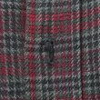 画像6: 50-60's PENDLETON 3点留め ウールボタンダウンシャツ “BLACK × RED Plaid” (6)