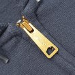 画像4: 00's Carhartt フルジップ スウェットパーカー "Navy" (4)