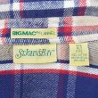 画像2: Early 90's ST JOHN'S BAY ヘビーネルシャツ "BIG MAC FLANNEL / NAVY Plaid" (2)