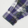 画像3: 80's BIG YANK キルティングライナー ネルシャツ "Navy Plaid" (3)