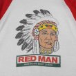 画像3: 80's REDMAN ロゴプリント ラグランTシャツ "MADE IN USA" (3)