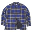 画像1: 90's Arrow キルティングライナー ネルシャツ "Blue Plaid" (1)