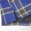 画像3: 90's Arrow キルティングライナー ネルシャツ "Blue Plaid" (3)