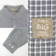 画像3: 90-00's KHAKI'S by ARROW ボタンダウンシャツ "BIG OXFORD / Navy×Ivory Plaid" (3)