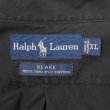 画像2: 90's Polo Ralph Lauren ボタンダウンシャツ “BLAKE / BLACK” (2)