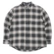 画像1: 00's Pendleton フランネル ボタンダウンシャツ "MASON / Black Omble Plaid" (1)