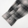 画像4: 00's Pendleton フランネル ボタンダウンシャツ "MASON / Black Omble Plaid" (4)