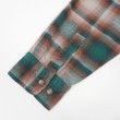 画像4: 00's Pendleton フランネル ボタンダウンシャツ "MASON / Green Omble Plaid" (4)