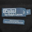 画像2: 00's Polo Ralph Lauren コットンニット "Black" (2)