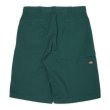 画像2: Early 00's Dickies ワークショーツ "Dark Green" (2)