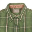 画像3: Late 90's ST. JOHN'S BAY ヘビーネルシャツ "Green Ombre Plaid" (3)