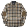 画像1: 00's PENDLETON レギュラーカラー ウールシャツ "TRAIL / Black Plaid" (1)