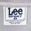 画像2: 90's Lee SPORT Vネック 鹿の子スウェット (2)