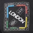 画像2: 90's LONDON TUBE プリントスウェット "FADE BLACK / MONOPOLY Parody" (2)