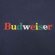 画像2: 90's Budweiser ロゴ刺繍Tシャツ (2)