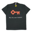 画像1: 90's KeyBank 企業ロゴ プリントTシャツ "MADE IN USA" (1)