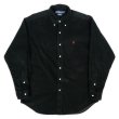 画像1: 90's Polo Ralph Lauren コーデュロイボタンダウンシャツ "BLAKE / BLACK" (1)