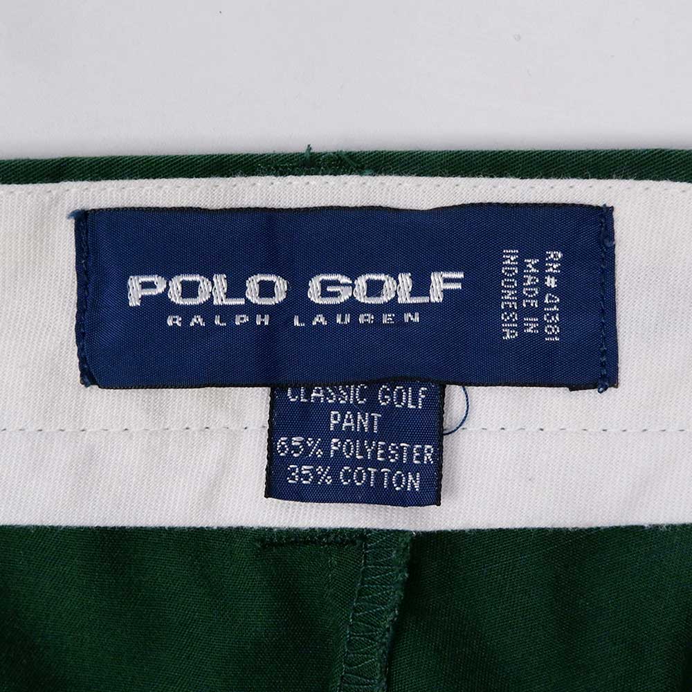 90's Polo Ralph Lauren 2タック チノトラウザ― “Classic Golf Pant 