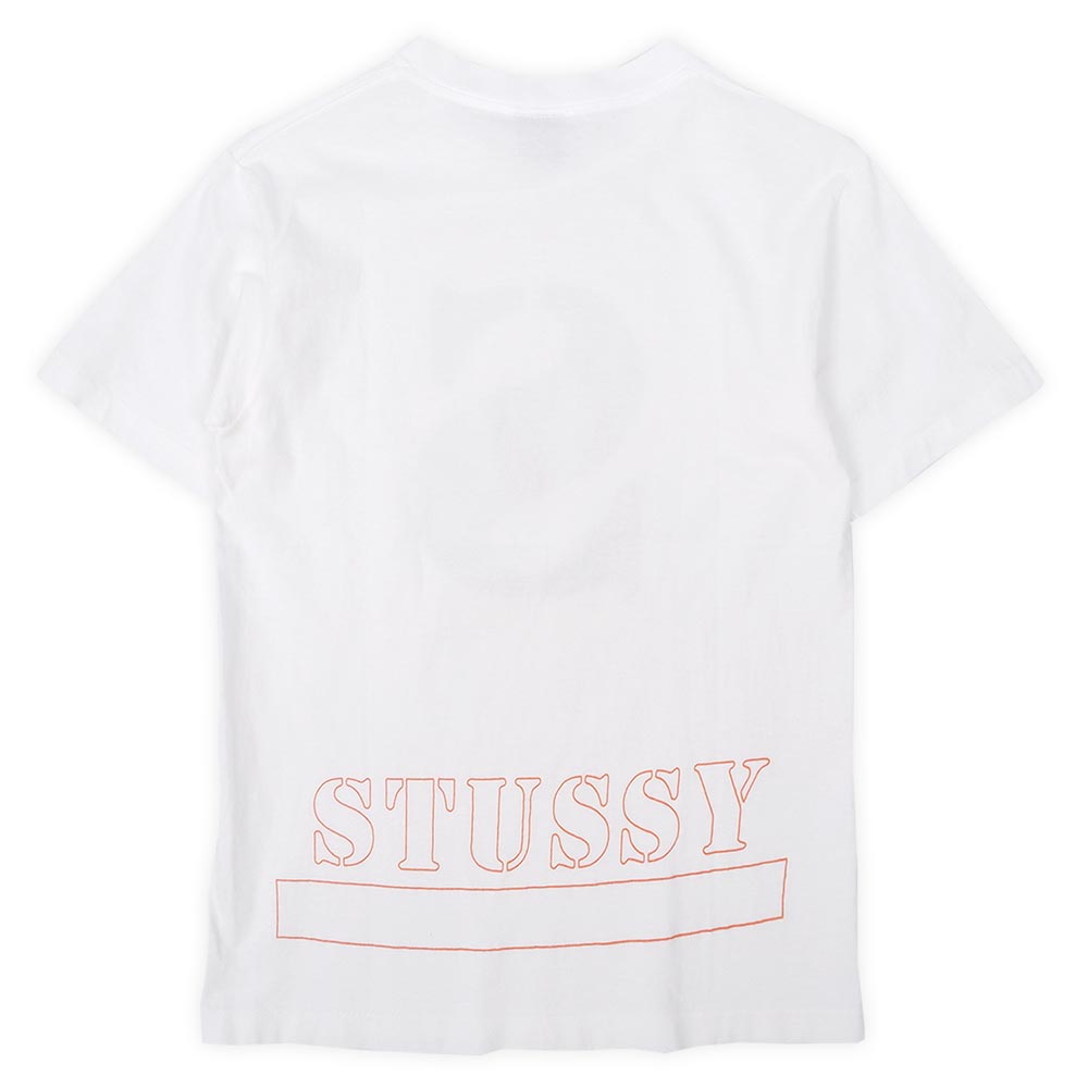 【レアデザイン】STUSSY Tシャツ　design ゼブラ　90s M 希少