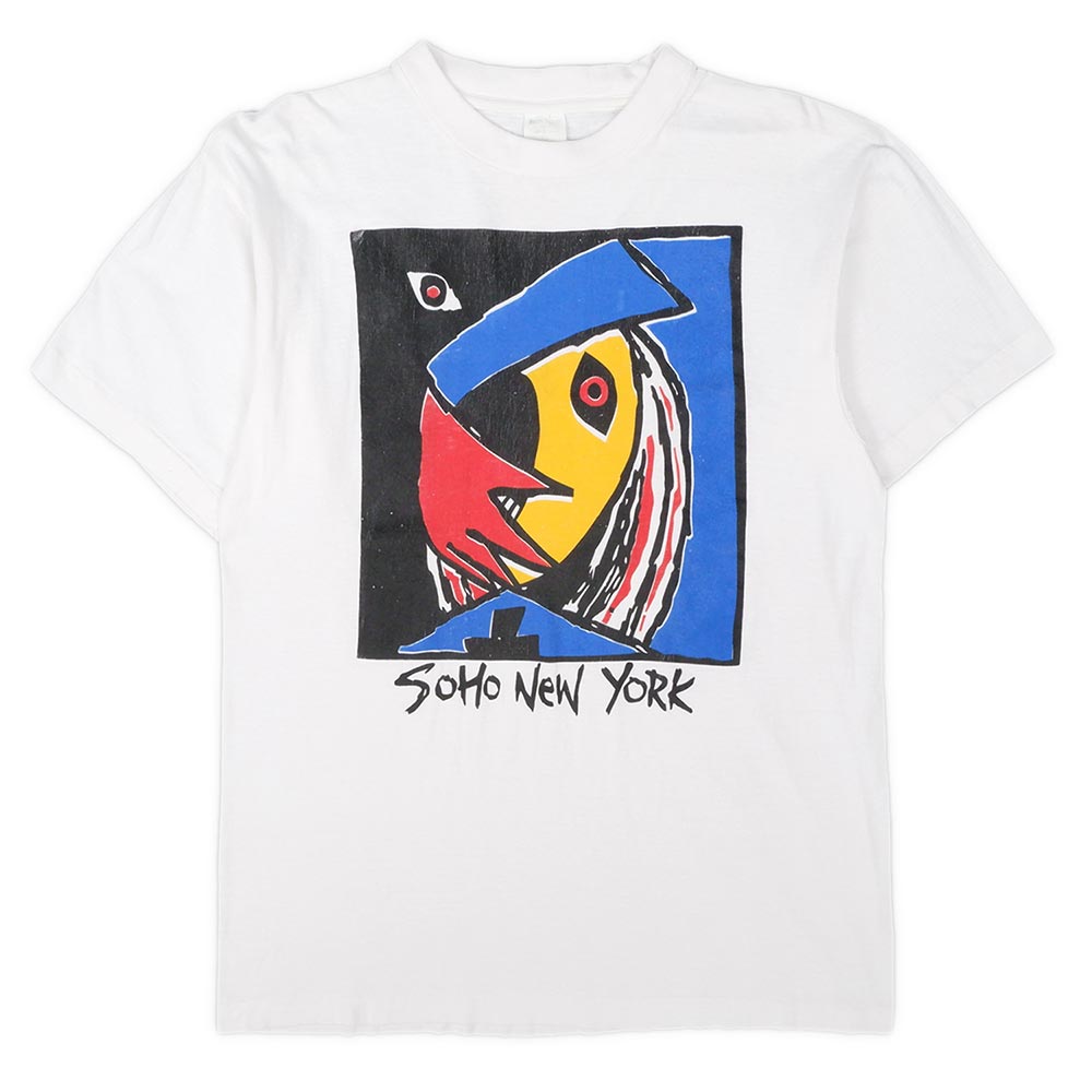 90年代当時物　SOHO(NEW YORK) ヴィンテージTシャツ