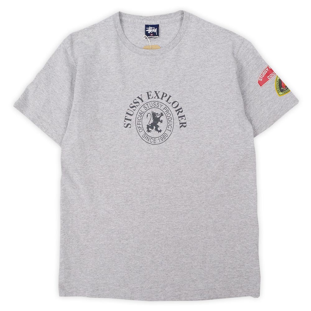 90's OLD STUSSY プリントTシャツ “STUSSY EXPLORER / MADE IN USA