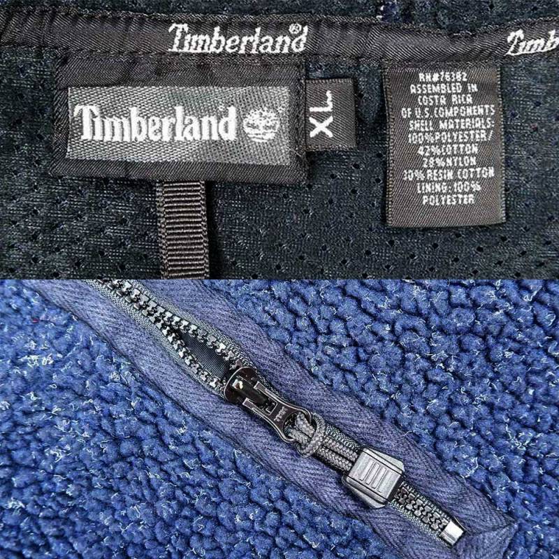 90's Timberland フリースアノラックパーカーmot01011002403120