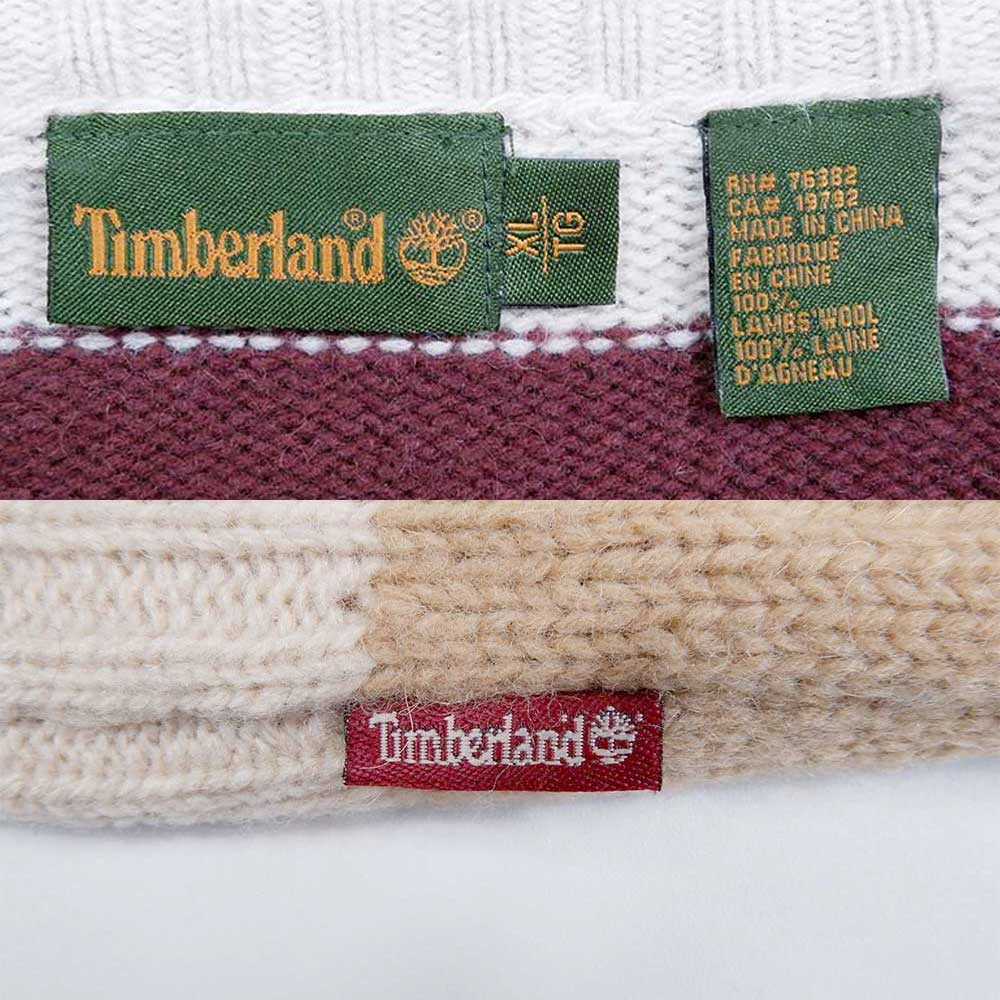 90's Timberland ボーダー柄 ウールニットmtp070c1301504220｜VINTAGE