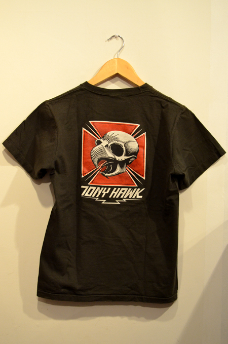 白木/黒塗り トニーホーク Tony Hawk Tシャツ - Tシャツ/カットソー