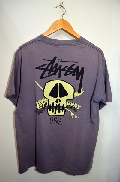 80s 前期 STUSSY 黒タグ USA製 ローマの休日 Tシャツ ビンテージ