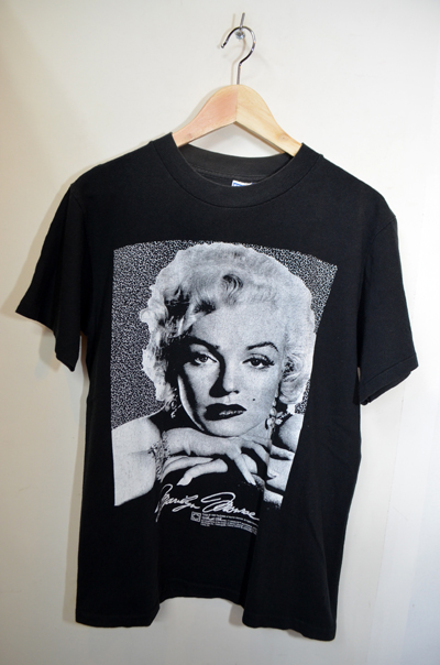激レア XL Marilyn マリリンモンロー シリアルキラー Tシャツ 黒身幅57cm